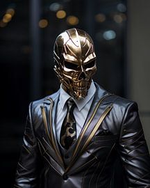 Man with mask