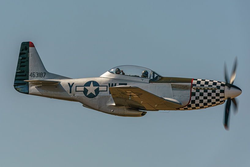 North American TF-51D Mustang. by Jaap van den Berg