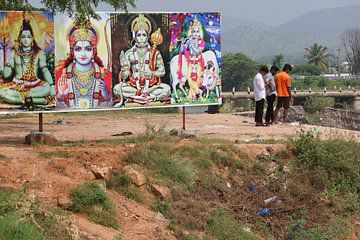 Reisfotografie: drie mannen en vier goden, India van Danielle Roeleveld