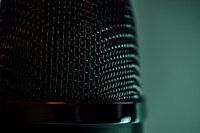 Mikrofon Nahaufnahme