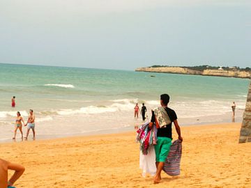 Plage au Portugal sur Monika Sobocik