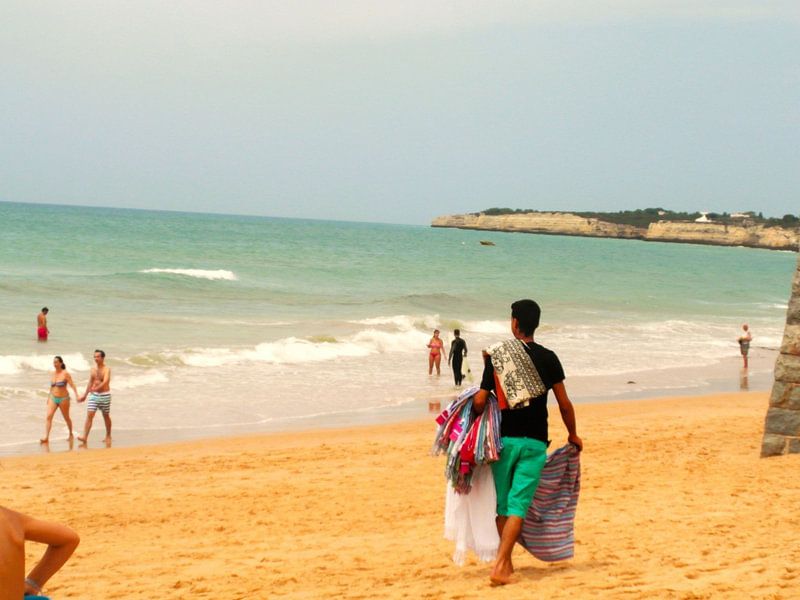 Beach in Portugal by Monika Sobocik