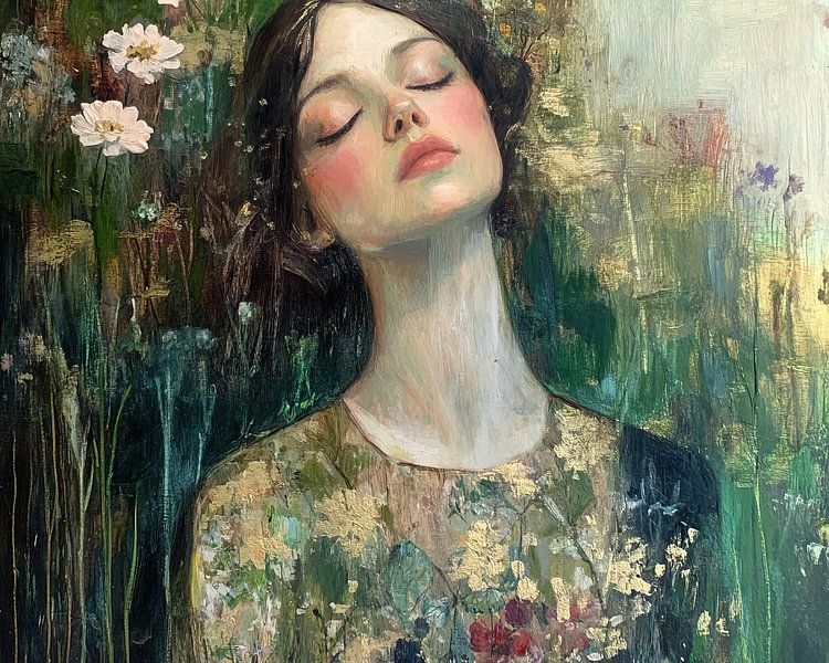Women's portrait | Dreamy Woman Portrait by Flower Studio