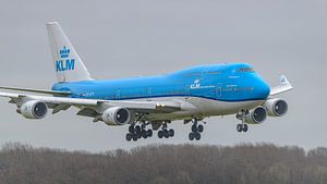 KLM-Passagierflugzeug Boeing 747-400.