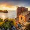 Mallorca mit seiner  ursprünglichen Kueste bei Andratx zum Sonnenuntergang von Voss Fine Art Fotografie