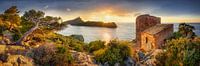 Mallorca mit seiner  ursprünglichen Kueste bei Andratx zum Sonnenuntergang von Voss Fine Art Fotografie Miniaturansicht
