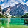 Dolomiten Südtirol - Am Pragser Wildsee , Lago di Braies von Reiner Würz / RWFotoArt