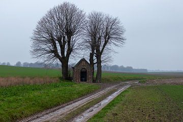 kapel in de weilanden voor een ave maria van Kim Willems