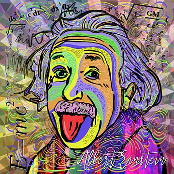 Jeder ist ein Genie Albert Einstein von Dennisart Fotografie