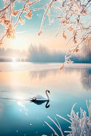 Eisige Schönheit von Poster Art Shop