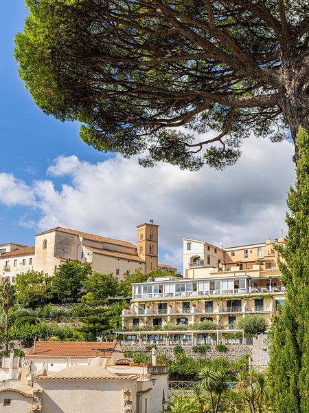 Blick auf Ravello an der Amalfiküste in Italien von Rico Ködder