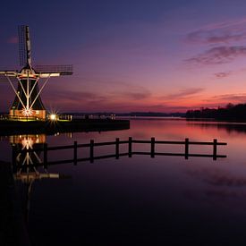 Mill Paterswold Lake bei Sonnenuntergang von Patricia Holthof