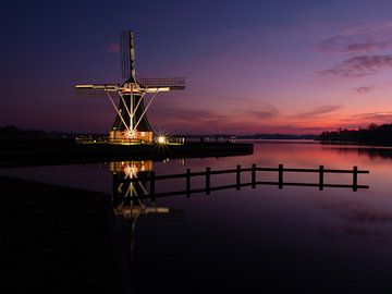 Mill Paterswold Lake bei Sonnenuntergang