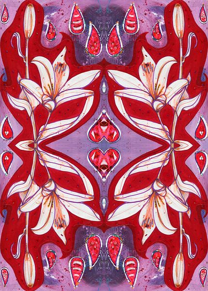 SACRED LILY by SheThinksInColors