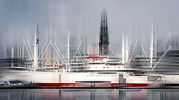 Hamburgs abstract - Cap San Diego