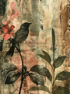 Collage numérique mixte sur Studio Allee