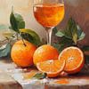 A summer of orange in a glass by Bianca ter Riet