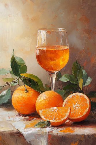 Un été orange dans un verre