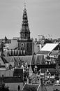 Oude kerk Amsterdam van Peter Bartelings thumbnail