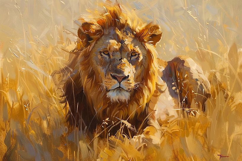 Leeuw van Poster Art Shop