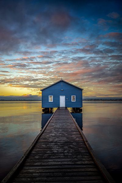 Perth's Boatshed trough a Kaleidoscope of color. par Remco van Adrichem