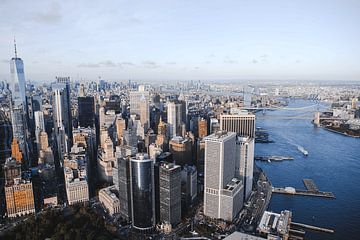 New York City helikopter view. van @themissmarple