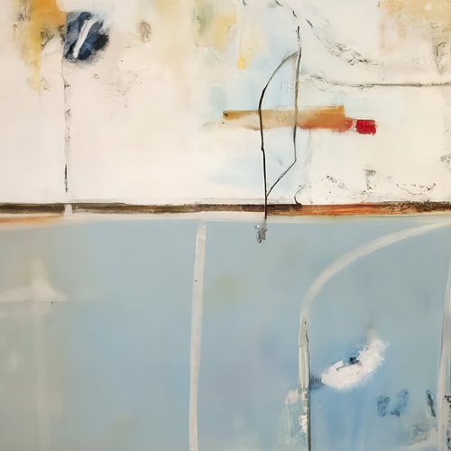 Abstrakte Komposition, Pastell