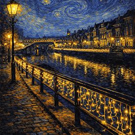 Blick auf die Westerkade von Domstad Rudie