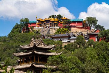 Die Tempel von Wutai Shan in China von Roland Brack