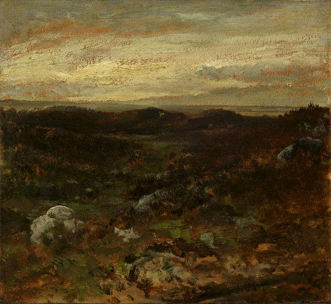 Valley of Aprémont, Theodore Rousseau by Masterful Masters