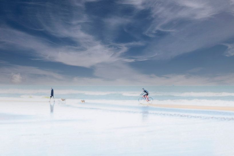 Geniet van het strand van Frans Van der Kuil