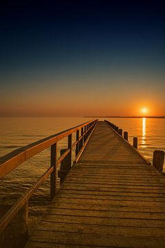 Sonnenaufgang am Meer von Thomas Riess