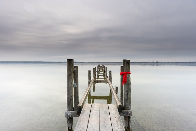 The lost scarf by the lake by Christina Bauer Photos