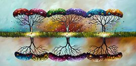 Seasons by Gena Theheartofart