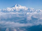 Luchtfoto Denali in Alaska van Menno Boermans thumbnail