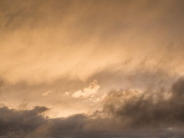 Sonnenuntergang mit Pastelltönen von Ronald Smits