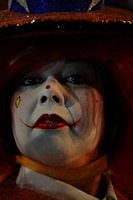 Colourful night Portrait of Carnival in Tenerife