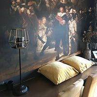 Klantfoto: De Nachtwacht, Rembrandt van Rijn, als naadloos behang