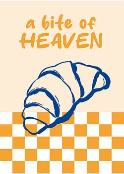 Un croissant « A Bite of Heaven »