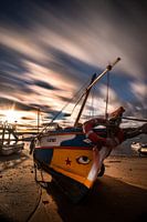 vissersboot Alvor, Portugal