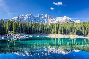Karrer Lake in South Tyrol by Dieter Meyrl