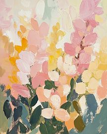 Fleurs vintage : Œuvres d'art printanières dans le style de Matisse