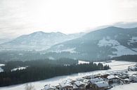 Oostenrijk bergen snow winter landschap van Marjolein Hulst thumbnail