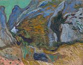 Schlucht mit kleinem Bach, Vincent van Gogh von Meisterhafte Meister Miniaturansicht