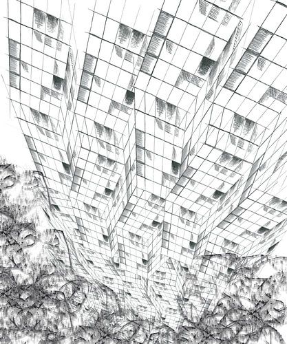 Alle verschwinden in den Wolken