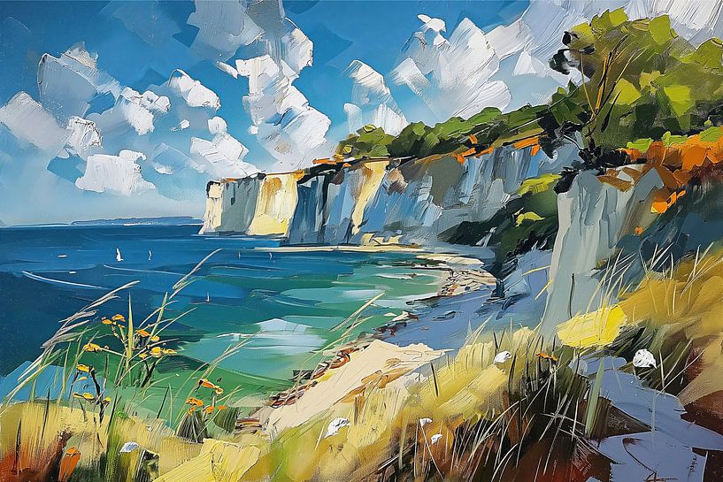Chalk cliffs on Rügen by ARTemberaubend