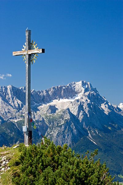 Gipfelkreuz am "Hohen Fricken" von Andreas Müller