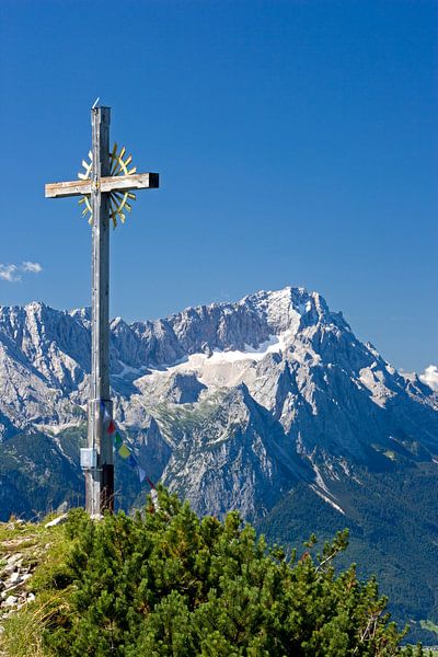 Gipfelkreuz am &quot;Hohen Fricken&quot; by Andreas Müller