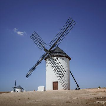 Moulin à vent à Campo de Criptana, Castille-La Manche, Espagne sur Stefano Orazzini