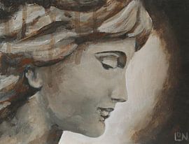 Silhouette of a woman by Linda Dammann